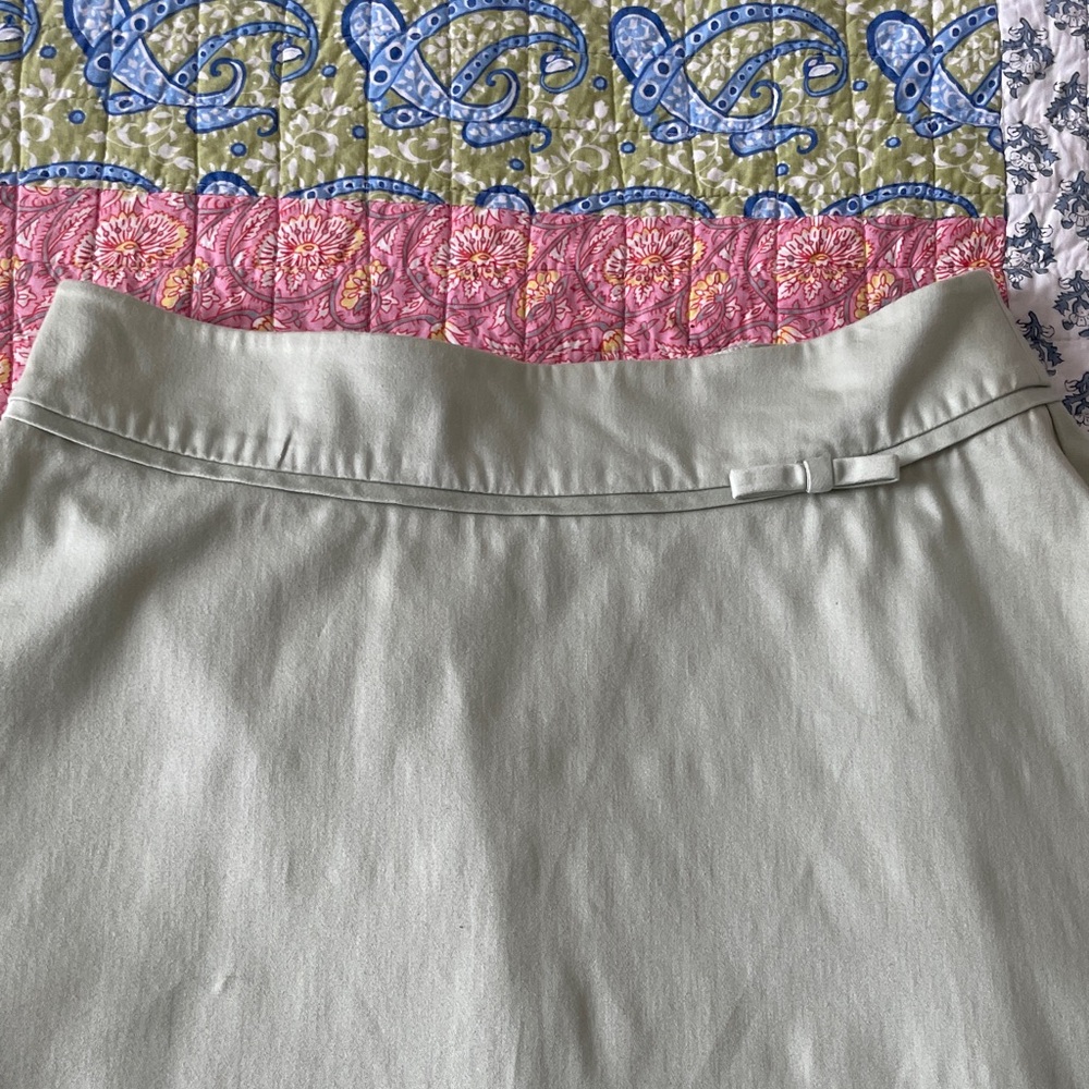 Chic Chino Tan A line Skirt